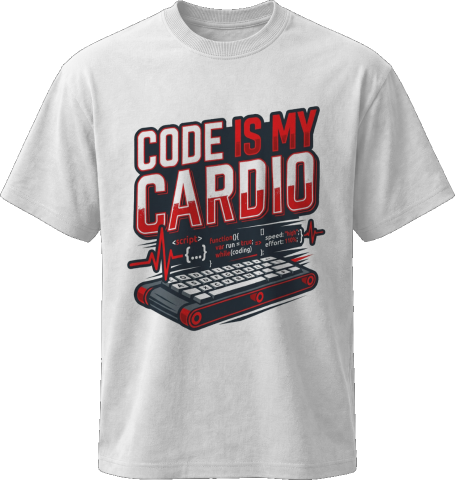 Code Is My Cardio Tee
