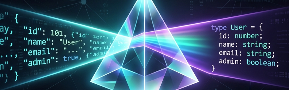 JSON to Types — prism converting JSON to TypeScript